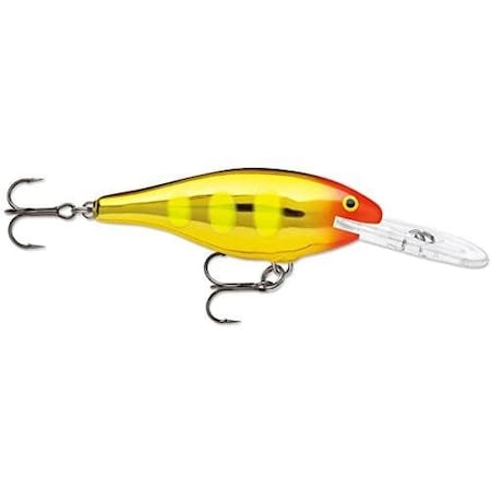 Rapala Shad Rap 06, 2 12 14 Oz, Running Depth 5' To 10' Vmc 6 Treble Hooks, Juicy Lucy SR06JLC